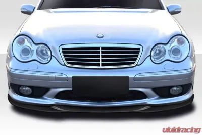 2001-2007 Mercedes C Class W203 Duraflex L Sport Front Lip Spoiler - 1 Piece ( For AMG Bumper only) - 114364