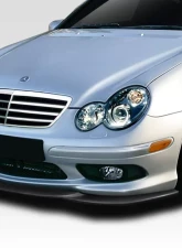2001-2007 Mercedes C Class W203 Duraflex L Sport Front Lip Spoiler - 1 Piece ( For AMG Bumper only)                                     - 114364 - Image 2