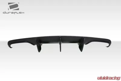 2008-2011 Mercedes C Class / C63 W204 Duraflex Super Fin Rear Diffuser - 1 Piece ( fits AMG Bumper only ) - 114366