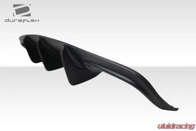 2008-2011 Mercedes C Class / C63 W204 Duraflex Super Fin Rear Diffuser - 1 Piece ( fits AMG Bumper only ) - 114366