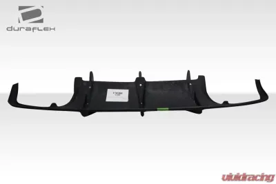 2008-2011 Mercedes C Class / C63 W204 Duraflex Super Fin Rear Diffuser - 1 Piece ( fits AMG Bumper only ) - 114366