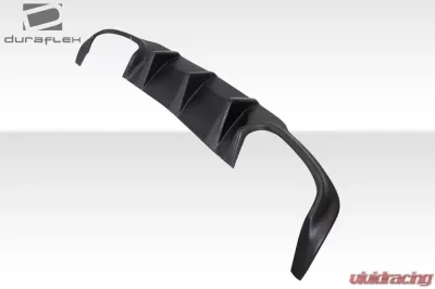 2012-2014 Mercedes C Class / C63 W204 Duraflex C63 Look Rear Diffuser - 1 Piece ( For AMG Bumper only) - 114372