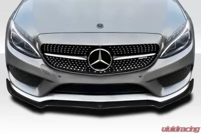 2015-2021 Mercedes C Class W205 Duraflex Fortune Front Lip - 1 Piece ( For AMG Bumper only) - 114377