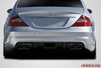 2006-2011 Mercedes CLS Class W219 Carbon Creations DriTech L Sport Rear Diffuser - 1 Piece ( For AMG Bumper only) - 114378