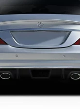 2006-2011 Mercedes CLS Class C219 W219 Duraflex L Sport Rear Diffuser - 1 Piece ( For AMG Bumper only)                                     - 114379 - Image 6
