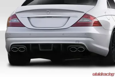 2006-2011 Mercedes CLS Class C219 W219 Duraflex L Sport Rear Diffuser - 1 Piece ( For AMG Bumper only) - 114379