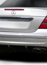 2003-2006 Mercedes E55 W211 Duraflex L Sport Rear Diffuser - 1 Piece                                     - 114383 - Image 2