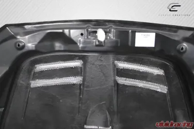 2008-2017 Mitsubishi Lancer / Lancer Evolution 10 Carbon Creations D Spec Hood - 1 Piece - 114384