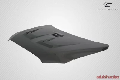 2008-2017 Mitsubishi Lancer / Lancer Evolution 10 Carbon Creations D Spec Hood - 1 Piece - 114384