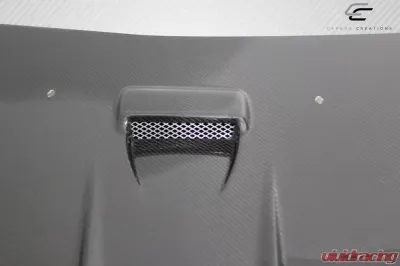 2008-2017 Mitsubishi Lancer / Lancer Evolution 10 Carbon Creations D Spec Hood - 1 Piece - 114384