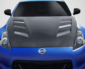 2009-2020 Nissan 370Z Z34 Carbon Creations AMS Hood - 1 Piece