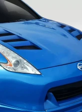 2009-2020 Nissan 370Z Z34 Duraflex AMS Hood - 1 Piece                                     - 114387 - Image 2