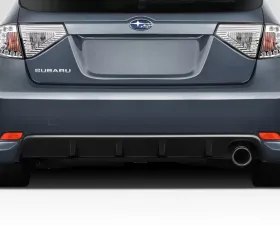 2008-2010 Subaru Impreza WRX HB Duraflex Backstop Rear Diffuser - 1 Piece