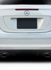 2001-2007 Mercedes C Class W203 Duraflex L-Sport Rear Diffuser ( For AMG Rear Bumper only) - 1 Piece                                     - 114411 - Image 6