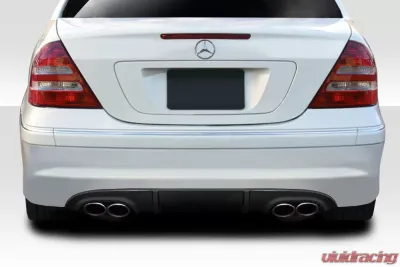 2001-2007 Mercedes C Class W203 Duraflex L-Sport Rear Diffuser ( For AMG Rear Bumper only) - 1 Piece - 114411