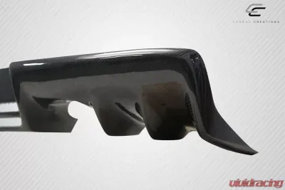 2008-2015 Mitsubishi Lancer Evo X Carbon Creations DriTech OEM Look Rear Diffuser - 1 Piece - 114414