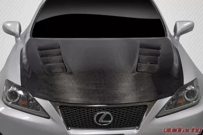 2008-2014 Lexus IS-F Carbon Creations TS-2 Hood - 1 Piece - 114416