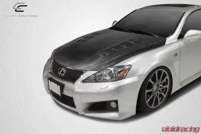 2008-2014 Lexus IS-F Carbon Creations TS-2 Hood - 1 Piece - 114416