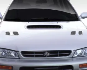 1993-2001 Subaru Impreza Duraflex STI Look Hood - 1 Piece