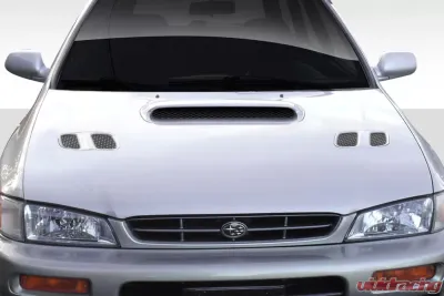 1993-2001 Subaru Impreza Duraflex STI Look Hood - 1 Piece - 114421