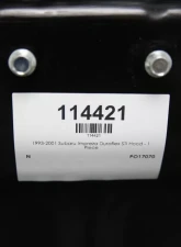 1993-2001 Subaru Impreza Duraflex STI Look Hood - 1 Piece                                     - 114421 - Image 7