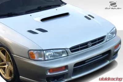 1993-2001 Subaru Impreza Duraflex STI Look Hood - 1 Piece - 114421
