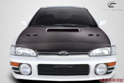 1993-2001 Subaru Impreza Carbon Creations STI Look Hood - 1 Piece - 114422