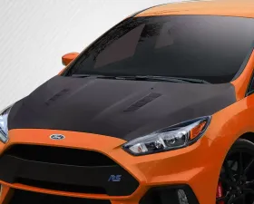 2016-2018 Ford Focus Carbon Creations RS Look Hood - 1 Piece