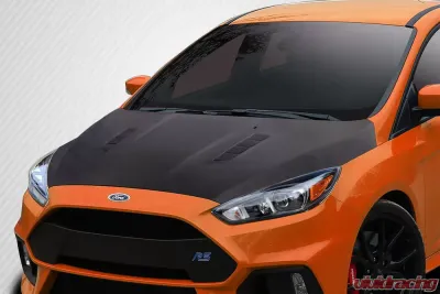 2016-2018 Ford Focus Carbon Creations RS Look Hood - 1 Piece - 114426