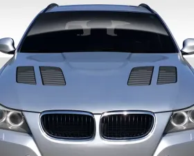 2009-2011 BMW 3 Series E90 Duraflex GTR Hood - 1 Piece