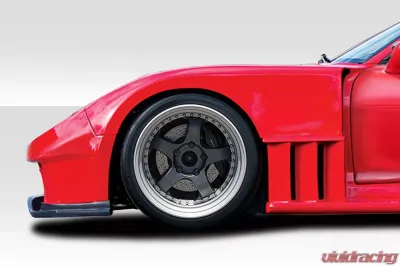 1993-1997 Mazda RX-7 Duraflex Bossen Wide Body Front Fenders - 2 Piece - 114442
