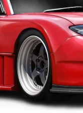 1993-1997 Mazda RX-7 Duraflex Bossen Wide Body Front Fenders - 2 Piece                                     - 114442 - Image 2