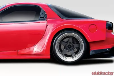 1993-1997 Mazda RX-7 Duraflex Bossen Wide Body Rear Fender Flares- 2 Piece - 114443