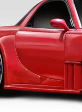1993-1997 Mazda RX-7 Duraflex Bossen Wide Body Rear Fender Flares- 2 Piece                                     - 114443 - Image 3
