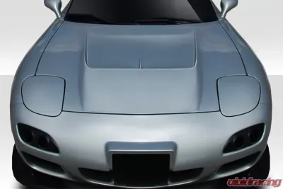 1993-1997 Mazda RX-7 Duraflex Bossen Wide Body Hood - 1 Piece - 114445