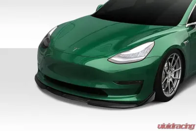 Universal Duraflex Adjustable Front Splitter - 3 Piece - 114451