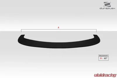 Universal Duraflex Type 3 Front Lip Splitter - 1 Piece - 114453