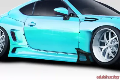 2013-2020 Scion FR-S Toyota 86 Subaru BRZ Duraflex Wide Body GT500 V3 Side Skirts - 4 Piece - 114480