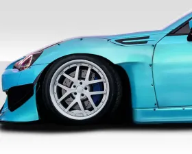 2013-2020 Scion FR-S Toyota 86 Subaru BRZ Duraflex Wide Body GT500 V3 Front Fenders - 2 Piece