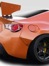 2013-2020 Scion FR-S Toyota 86 Subaru BRZ Duraflex GT500 V3 GT Swan Wing Spoiler - 9 Piece                                     - 114483 - Image 2