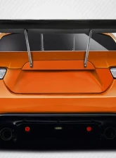 2013-2020 Scion FR-S Toyota 86 Subaru BRZ Carbon Creations GT500 V3 GT Swan Wing Spoiler - 9 Piece                                     - 114484 - Image 3