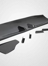 2013-2020 Scion FR-S Toyota 86 Subaru BRZ Carbon Creations GT500 V3 GT Swan Wing Spoiler - 9 Piece                                     - 114484 - Image 5