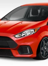 2014-2019 Ford Fiesta Duraflex RS Look Front Bumper - 1 Piece                                     - 114487 - Image 2