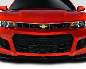 2014-2015 Chevrolet Camaro Duraflex ZL1 V2 Look Front Bumper - 1 Piece