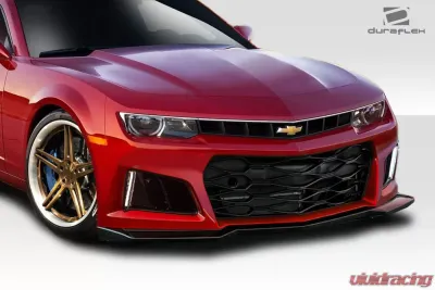 2014-2015 Chevrolet Camaro Duraflex ZL1 V2 Look Front Bumper - 1 Piece - 114491