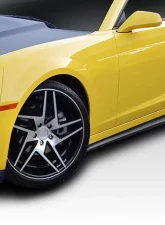 2010-2015 Chevrolet Camaro Duraflex ZL1 V2 Look Side Skirts - 2 Piece                                     - 114492 - Image 2