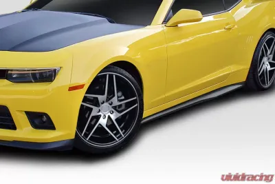 2010-2015 Chevrolet Camaro Duraflex ZL1 V2 Look Side Skirts - 2 Piece - 114492