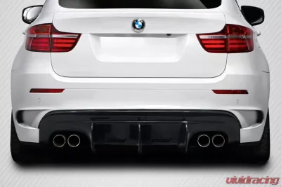 2008-2014 BMW X6M E71 E72 Carbon Creations DriTech AK-M Rear Diffuser - 1 Piece - 114518