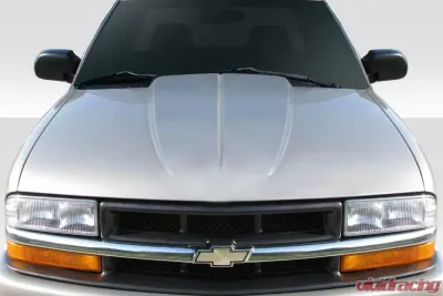 1994-2004 Chevy S10 1995-2004 Blazer Duraflex 3" Cowl Hood - 1 Piece - 114537
