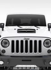 Universal Duraflex Dual Ram Air Hood Scoop - 1 Piece                                     - 114551 - Image 2